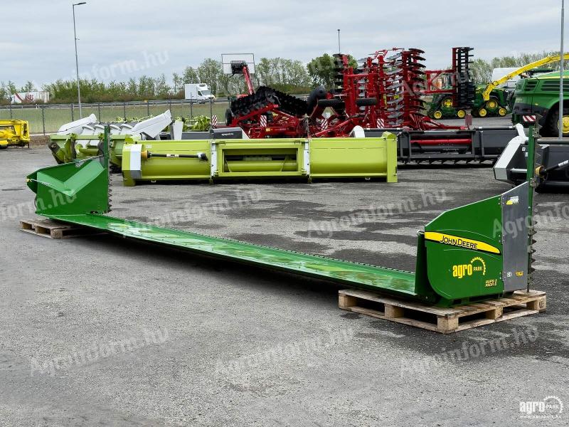 Zürn Rapsprofi 625R John Deere 625R 7,6 méteres repcetoldat, oldalkaszákkal