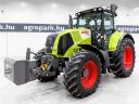 Claas Axion 830 CEBIS (5017 üzemórás) traktor, Hexashift, frontkardán, RTK