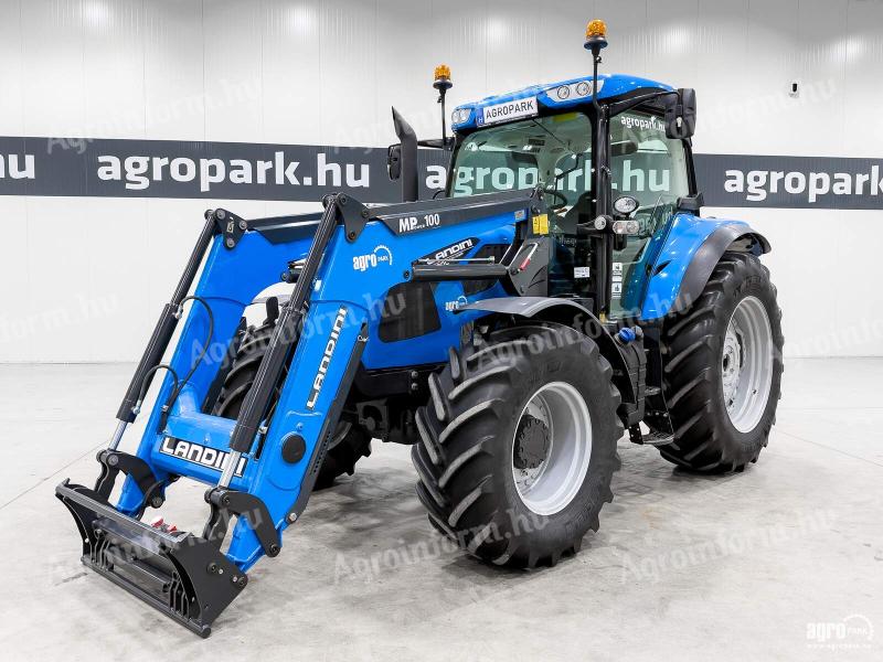 Landini 6-130C (3121 üzemórás) Powershift, rug. fülke, rakodó, 5 pár hidr., légfék, Michelin