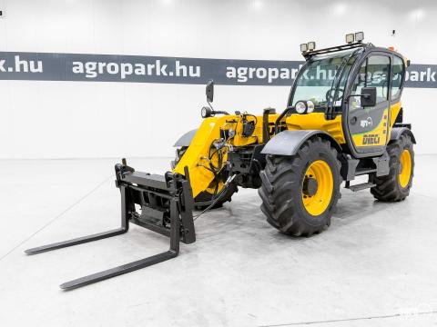 Dieci Agri Plus 40.7 HVS (6580 üzemórás) 7 méteres emelés, 4000 kg teherbírás, klíma, Joystick, raklapvilla, légrugós ülés, LED, 128 Le motor