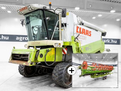 Claas Lexion 460TT 4WD (4293/7458 üzemórás) kombájn, V660, 3D, Mercedes motor Claas Lexion 460TT 4WD (4293/7458 üzemórás) kombájn, V660, 3D, Mercedes motor
