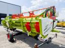 Claas Cerio 560 5,6 m-es gabona vágóasztal szállítókocsival, Claas Lexion és Tucano felfogatással