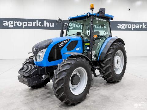 Landini 5-110H (6835 üzemóra) traktor, 12/12 mechanikus 40 km/h váltó, légfék, 4 pár hidr. kör, keréksúly, elsősúly, állítható felni