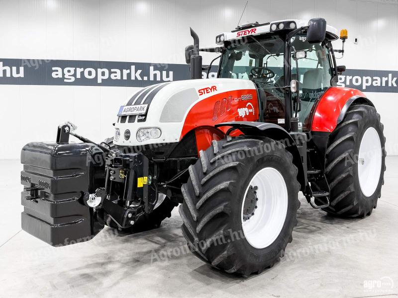 BÉRELHETŐ - Steyr 6225 CVT (4691 üzemórás). Bérgépek, Gépbérlet, Bér Traktorok, Traktor Bérlés