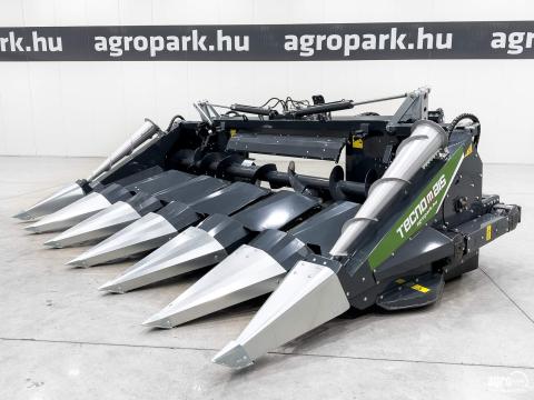 ÚJ Tecnomais TMRP4 6R-F 6 soros, csukható vázas kukorica adapter, John Deere kombájnokhoz ÚJ Tecnomais TMRP4 6R-F 6 soros, csukható vázas kukorica adapter, John Deere kombájnokhoz