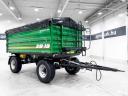 DEMO Metaltech DB 12 15,2 m3-es, 12.000 kg teherbírású forgózsámolyos pótkocsi