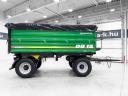 DEMO Metaltech DB 12 15,2 m3-es, 12.000 kg teherbírású forgózsámolyos pótkocsi