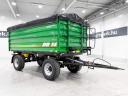 ÚJ Metaltech DB 14 19,3 m3-es, 14.000 kg teherbírású forgózsámolyos pótkocsi