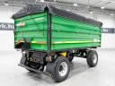 ÚJ Metaltech DB 14 19,3 m3-es, 14.000 kg teherbírású forgózsámolyos pótkocsi