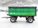 ÚJ Metaltech DB 14 19,3 m3-es, 14.000 kg teherbírású forgózsámolyos pótkocsi
