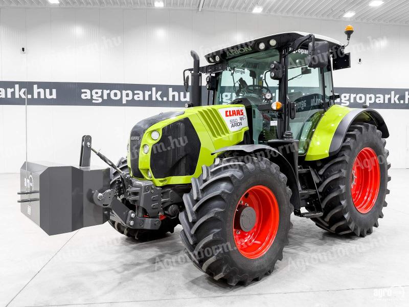 Claas Arion 550 CEBIS (6301 üzemórás) Hexashift Powershift, rug. híd és fülke, full RTK