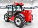 Manitou MLT 731 Turbo (8589 üzemórás) 7 méter és 3.100 kg kapacitású teleszkópos rakodó, Joystick, klíma, raklapvilla, Perkins motor, Agri kivitel