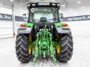 John Deere 6115R (11281 üzemórás) traktor, AutoQuad 24/24, TLS, légfék, 3 pár hidr. kör, JD H310 homlokrakodó