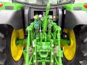 John Deere 6115R (11281 üzemórás) traktor, AutoQuad 24/24, TLS, légfék, 3 pár hidr. kör, JD H310 homlokrakodó