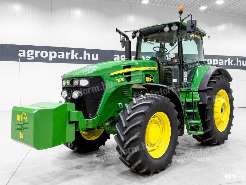 John Deere 7830 (8561 üzemórás) PowerQuad, TLS, AutoTrac ready, ISOBUS, JD aktív ülés, légfék