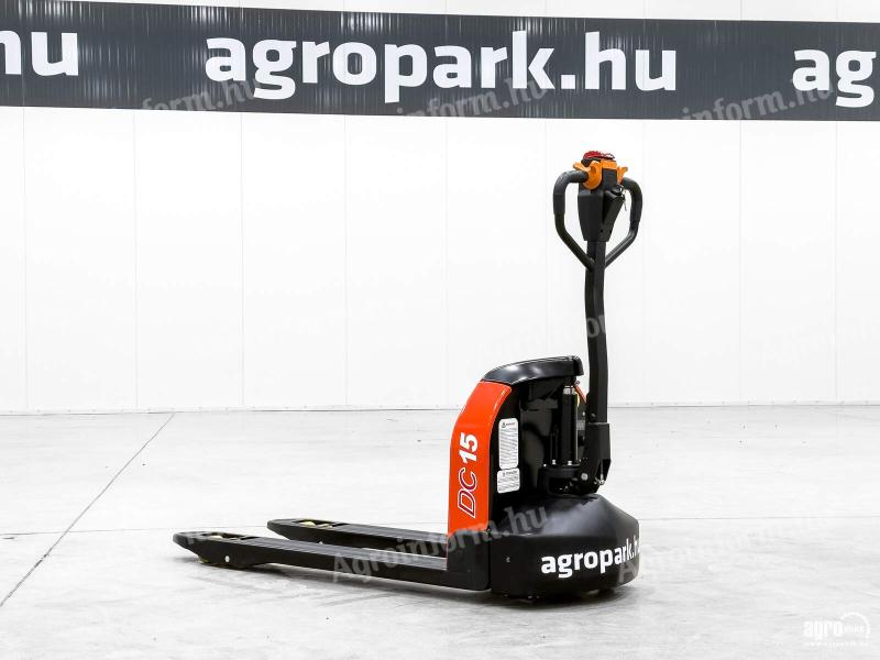 ÚJ HELI CBD15J-LI3 1,5 tonnás Li-ion elektromos gyalogkíséretű raklapemelő