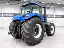 New Holland T8050 (5803 üzemórás) traktor, UltraCommand Powershift 19/4 50 km/h, légfék, 5 pár ESCV, fronthidraulika