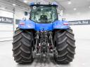 New Holland T8050 (5803 üzemórás) traktor, UltraCommand Powershift 19/4 50 km/h, légfék, 5 pár ESCV, fronthidraulika