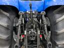 New Holland T8050 (5803 üzemórás) traktor, UltraCommand Powershift 19/4 50 km/h, légfék, 5 pár ESCV, fronthidraulika