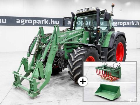 Fendt Farmer 412 Vario (11818 üzemórás) Vario 40 km/h, DEUTZ motor, homlokrakodó kanalakkal, fronthidraulika, RTK, 4 pár hidr. Fendt Farmer 412 Vario (11818 üzemórás) Vario 40 km/h, DEUTZ motor, homlokrakodó kanalakkal, fronthidraulika, RTK, 4 pár hidr.
