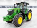 John Deere 6115MC (6425 üzemórás) traktor, PowerQuad 24/24 40 km/h, TLS, légfék, állítható felnik