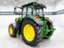John Deere 6115MC (6425 üzemórás) traktor, PowerQuad 24/24 40 km/h, TLS, légfék, állítható felnik