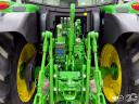 John Deere 6130R (3792 üzemórás) traktor, AutoQuad 24/24, TLS, JD 623R rakodó, légfék