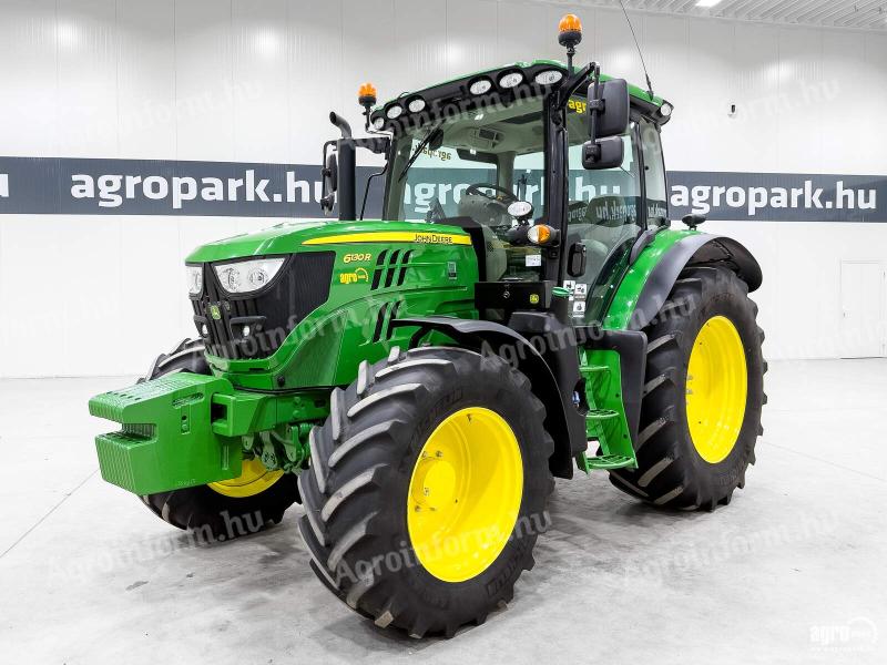 John Deere 6130R (3572 üzemórás) AutoQuad, rugózott híd és fülke, full RTK