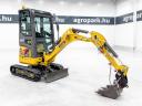 ÚJ Lovol FR20F-u minikotró, forgókotró, 2+3 év garancia, japán motor és hajtás, zéró far kilengéses