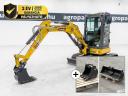 ÚJ Lovol FR26F-u minikotró, forgókotró, 3 év garancia, japán motor és hajtás, zéró far kilengéses
