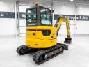 BÉRELHETŐ - ÚJ Lovol FR36F-u minikotró, forgókotró, 2+3 év garancia, japán motor és hajtás, zéró far kilengéses