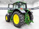 John Deere 6120M (7218 üzemórás) traktor, AutoQuad 24/24-es váltóval és John Deer 623R gyári homlokrakodóval és állítható felnikkel