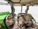 John Deere 6100M (4793 üzemórás) traktor, AutoQuad váltó, JD 603M homlokrakodó, légfék