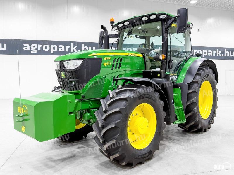 John Deere 6155R (2048 üzemórás) traktor, DirectDrive 50 km/h, TLS, HCS, AutoTrac ready