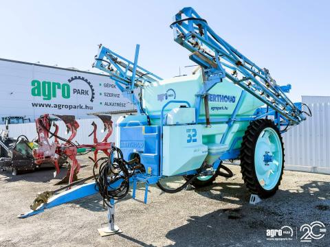 Berthoud Racer 3200/18 18m, 3200 liter, 4 szakasz, rugózott, 230/95R48 Berthoud Racer 3200/18 18m, 3200 liter, 4 szakasz, rugózott, 230/95R48