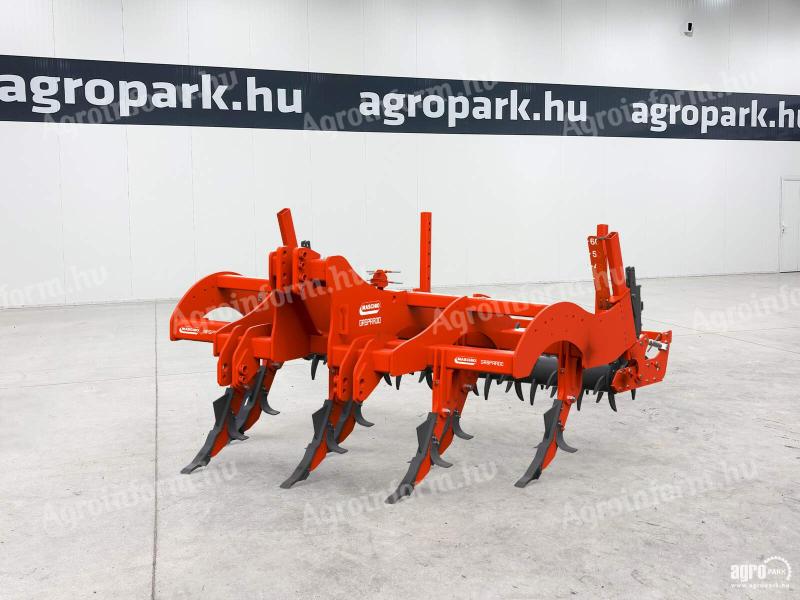 ÚJ Maschio Gaspardo Attila 300/7 3 m talajlazító,  50 cm munkamélység, 7 lazítókés, hidraulikus dupla tüskés elmunkáló