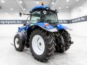 New Holland T6010 Plus (7825 üzemórás) traktor, Powershift, homlokrakodó, rugózott híd, légfék, 4 pár hidr. kör