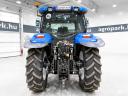 New Holland T6010 Plus (7825 üzemórás) traktor, Powershift, homlokrakodó, rugózott híd, légfék, 4 pár hidr. kör