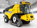 New Holland CR10.90 SmartTrax (1083/1485 üzemórás) kombájn, 12,5 m-es Varifeed asztal, RTK aut. kormányzás, hevederes járószerkezet