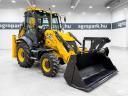 JCB 3CX Eco Sitemaster (4795 üzemóra) árokásó rakodó, 92 Le, klíma, Powershift, 4 kanál+villa, SRS