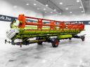 Claas Vario 1080 (V1080) 10,8 m Vario gabona vágóasztal forgózsámolyos szállítókocsival, 2 repcekaszával