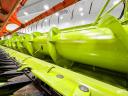 Claas Vario 1080 (V1080) 10,8 m Vario gabona vágóasztal forgózsámolyos szállítókocsival, 2 repcekaszával