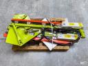 Claas Vario 1080 (V1080) 10,8 m Vario gabona vágóasztal forgózsámolyos szállítókocsival, 2 repcekaszával