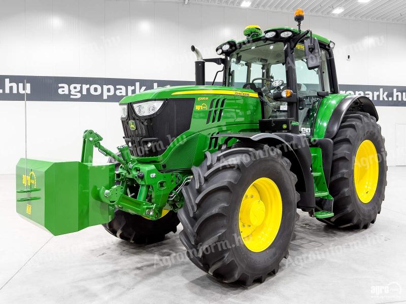 ÚJ John Deere 6195M AutoQuad ECO, TLS, fülke rugózás, SF7500 full AutoTrac, 4 pár hidr. kör