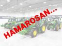 ÚJ John Deere 6M 130 AutoQuad Plus Eco 24/24 40 km/h váltó, rugózott híd, rugózott fülke, SF7500 AutoTrac, légfék, G5, LED, állítható felnik