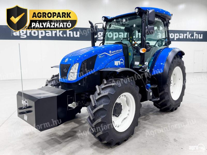 ÚJ New Holland T5.90S traktor, légrugós ülés, légfék, PÁLYÁZHATÓ!