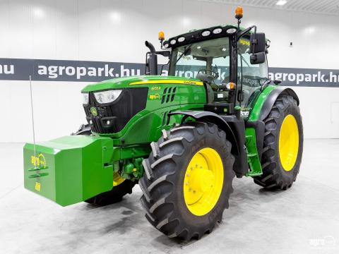 John Deere 6155R (6879 üzemórás) traktor, DirectDrive 50 km/h, TLS, HCS, AutoTrac ready John Deere 6155R (6879 üzemórás) traktor, DirectDrive 50 km/h, TLS, HCS, AutoTrac ready