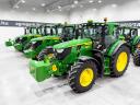 ÚJ John Deere 6R 155 DirectDrive Eco 24/24 50 km/h váltó, rugózott híd, rug. fülke, SF7500 AutoTrac, légfék, G5 Plus, fronthidr., Trelleborg