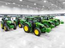 ÚJ John Deere 6R 155 DirectDrive Eco 24/24 50 km/h váltó, rugózott híd, rug. fülke, SF7500 AutoTrac, légfék, G5 Plus, fronthidr., Trelleborg