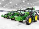 ÚJ John Deere 6R 155 DirectDrive Eco 24/24 50 km/h váltó, rugózott híd, rug. fülke, SF7500 AutoTrac, légfék, G5 Plus, fronthidr., Trelleborg
